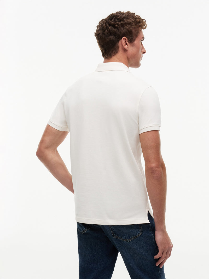 Regular Fit Solid Pique Polo