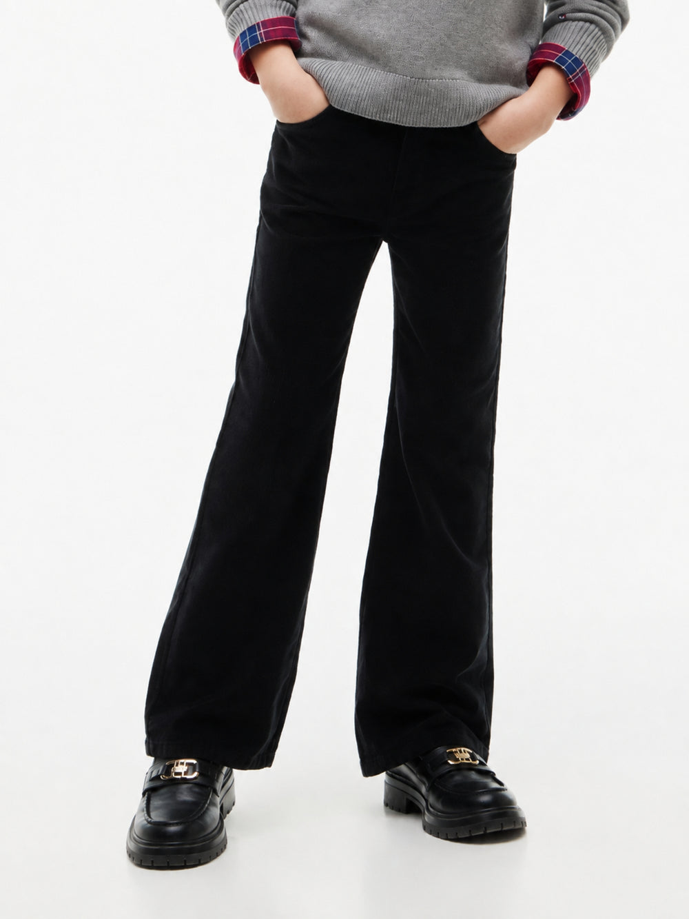 Girls Corduroy Flare Pant