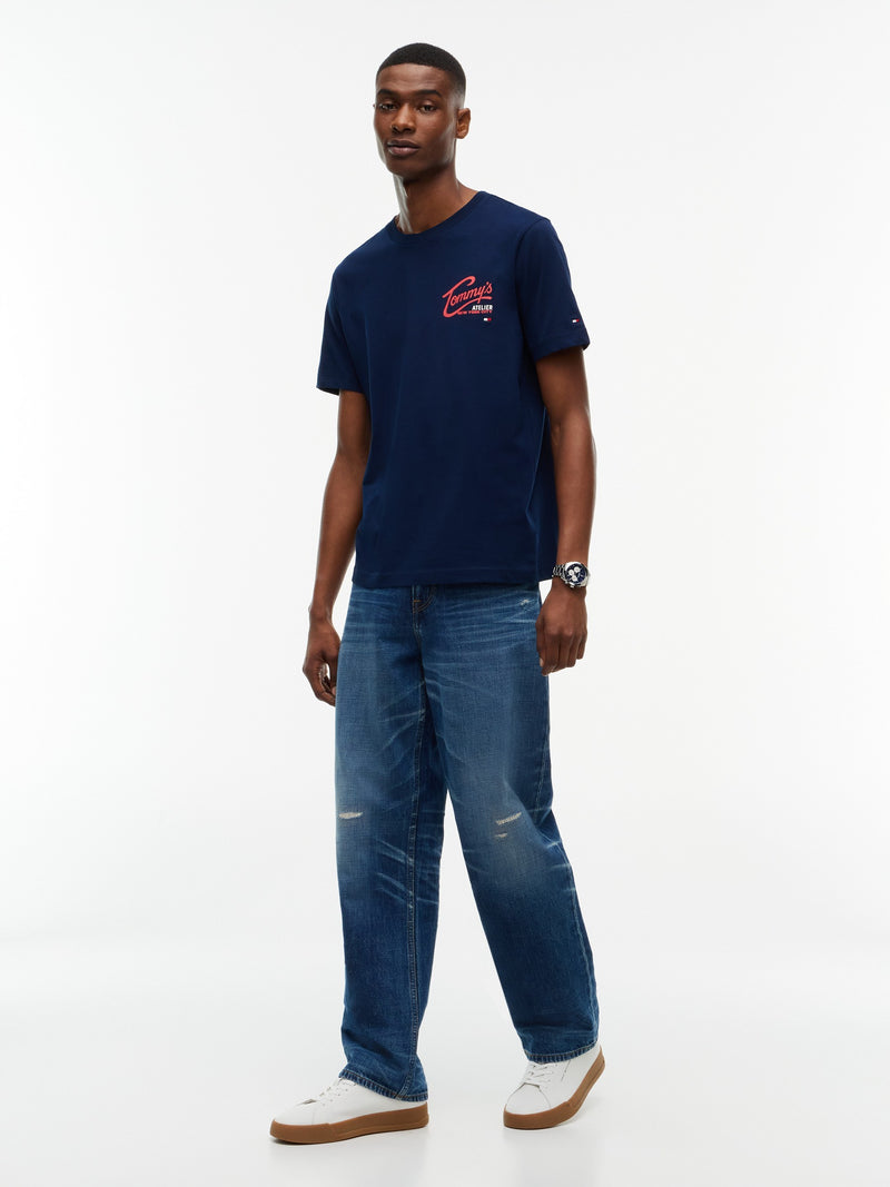 Regular Fit Back Print Tshirt
