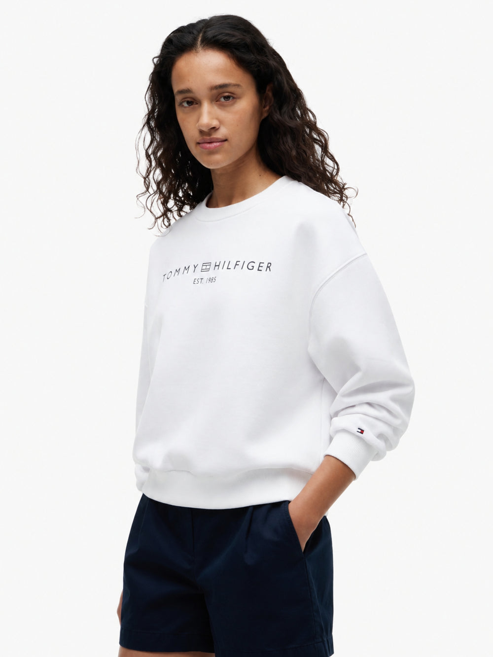 Relaxed Fit Fleece Pullover