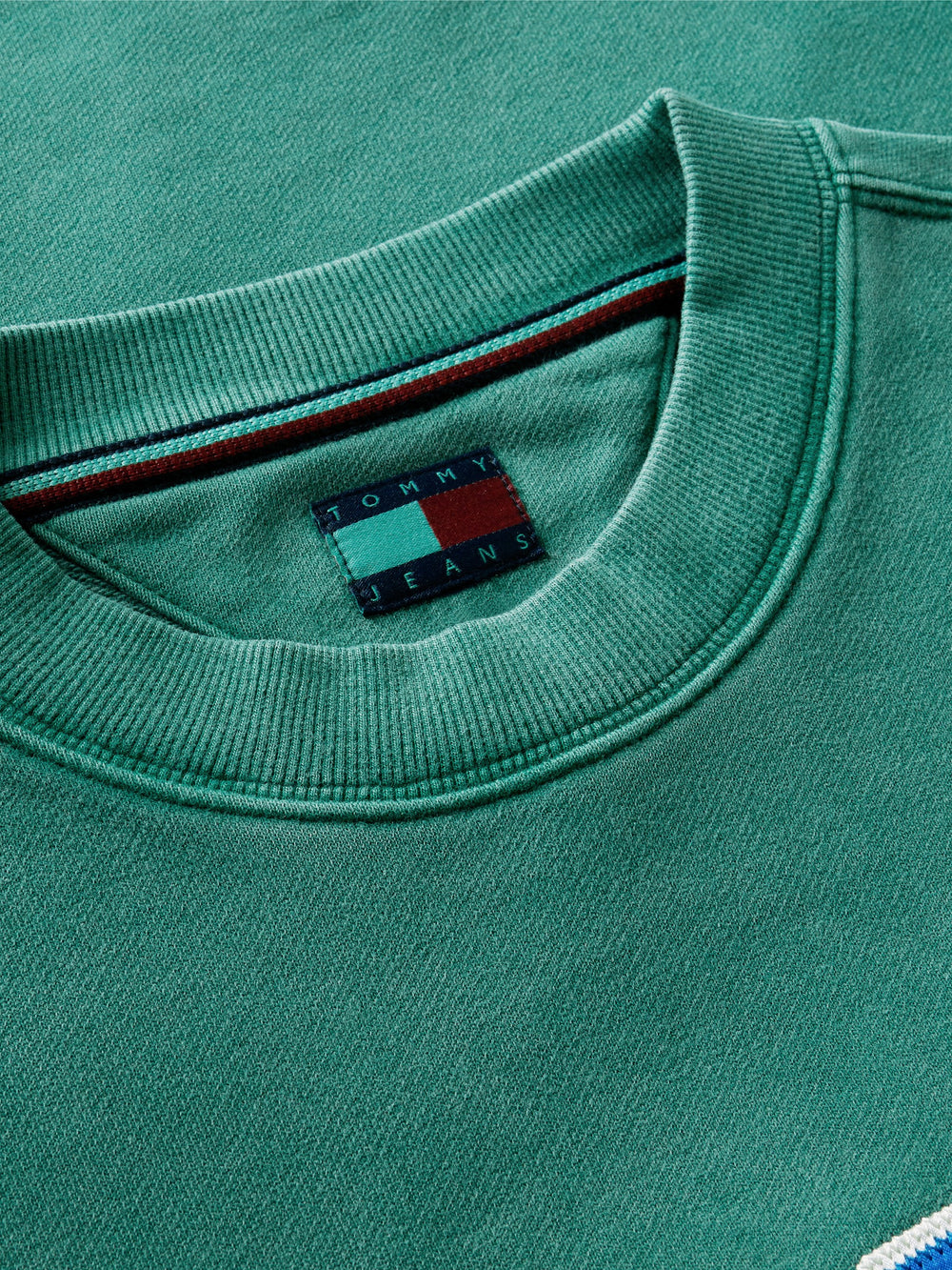 Relaxed Fit Terry Crew Neck Sweatshirt