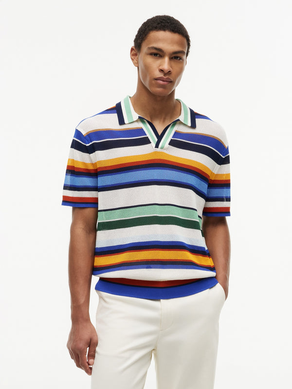 Jhonny Collar Striped Polo