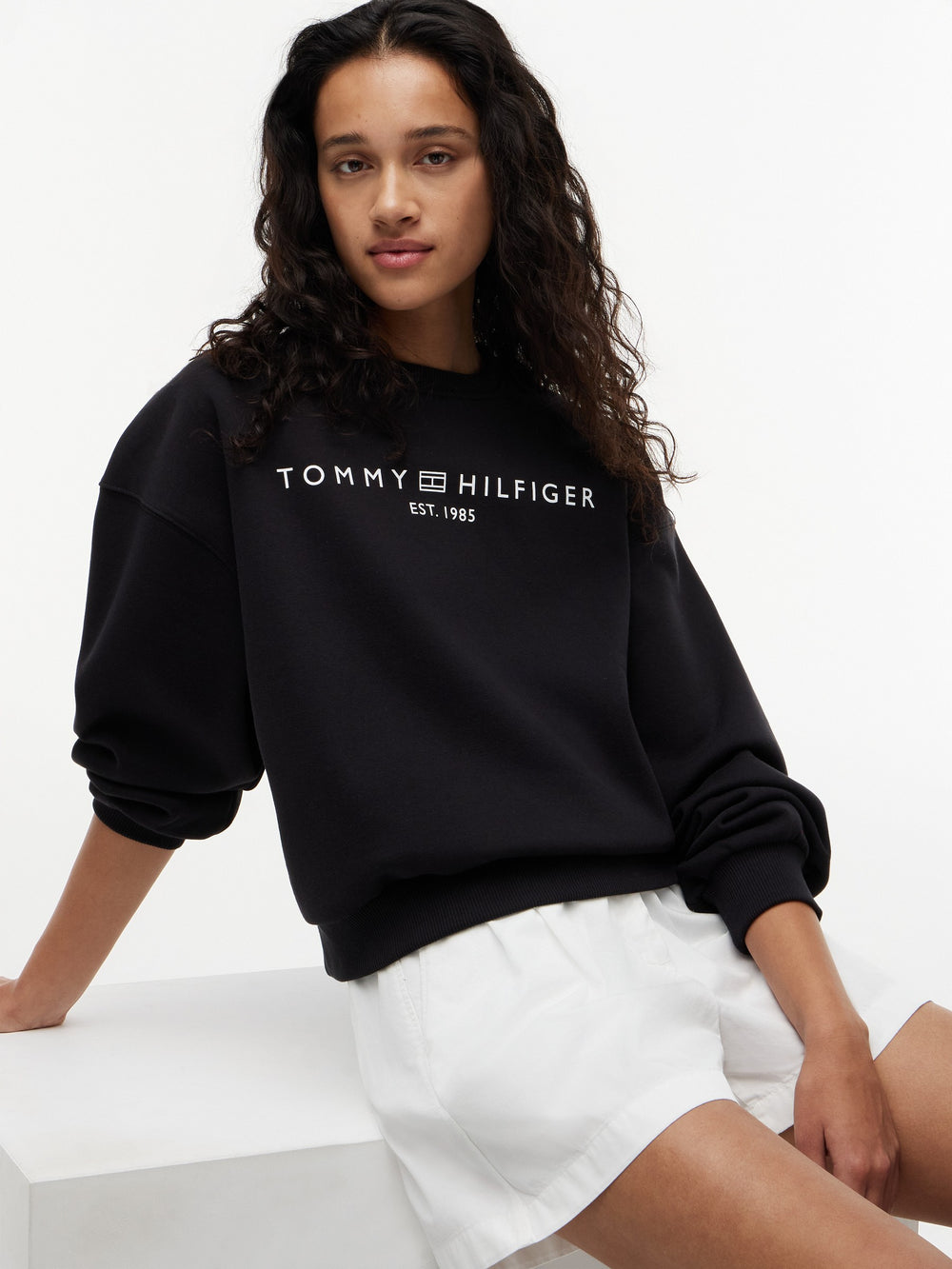 Relaxed Fit Fleece Pullover