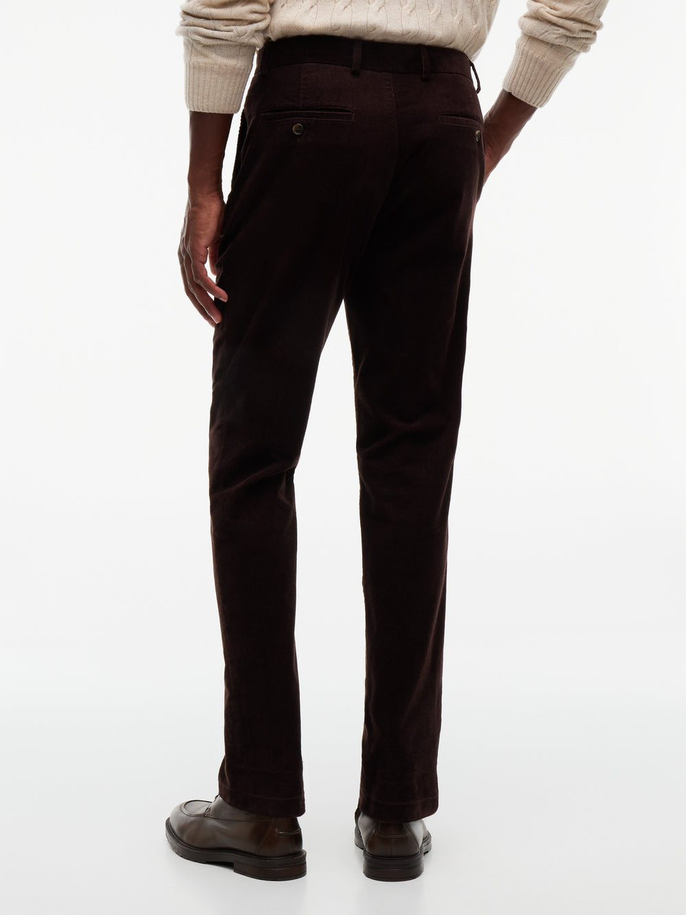 Denton Slim Straight Fit Corduroy Trouser