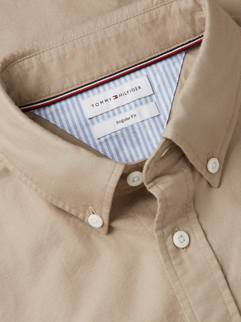 Regular Fit Solid Oxford Shirt