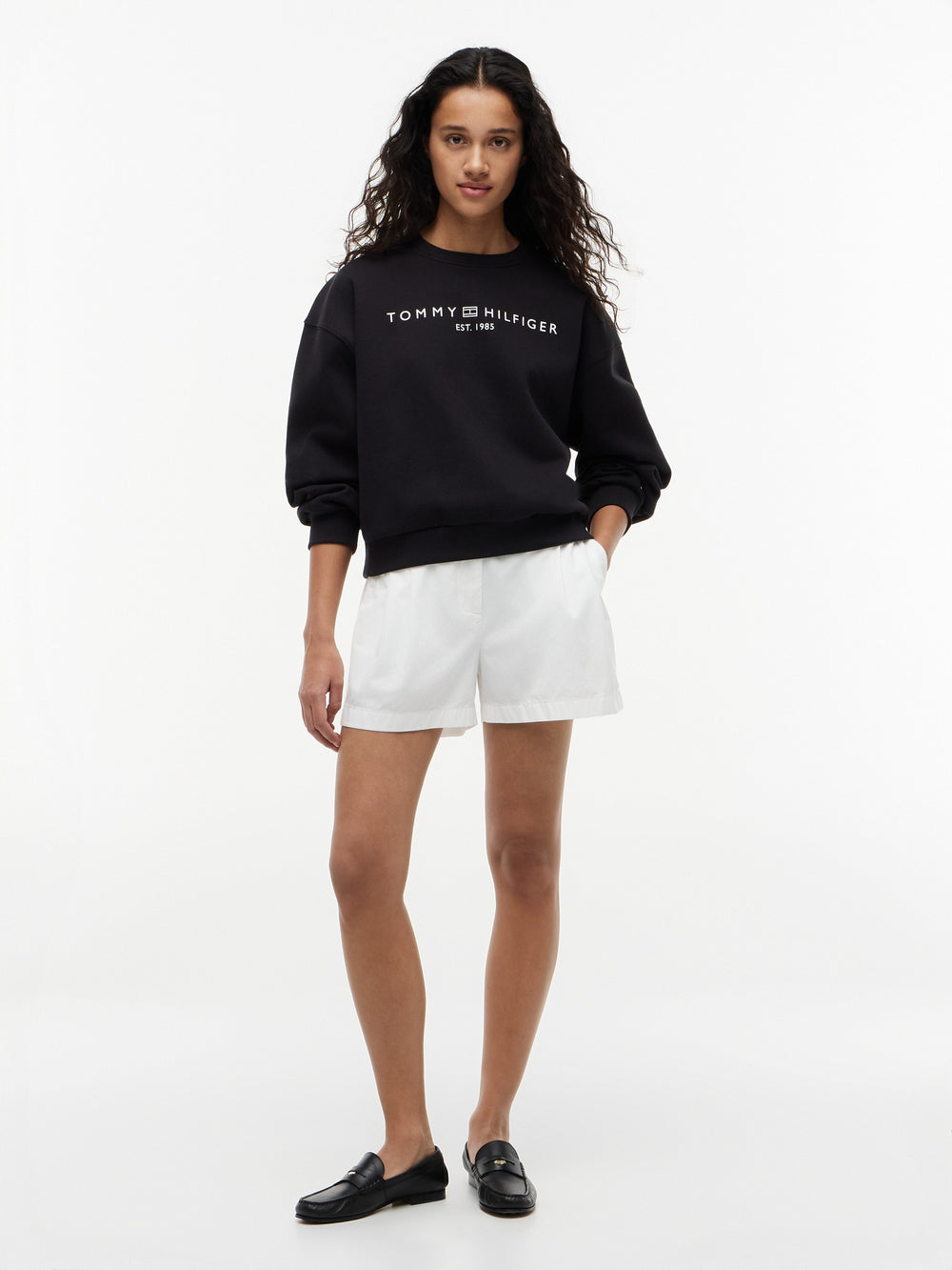 Relaxed Fit Fleece Pullover