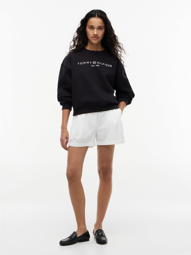 Relaxed Fit Fleece Pullover