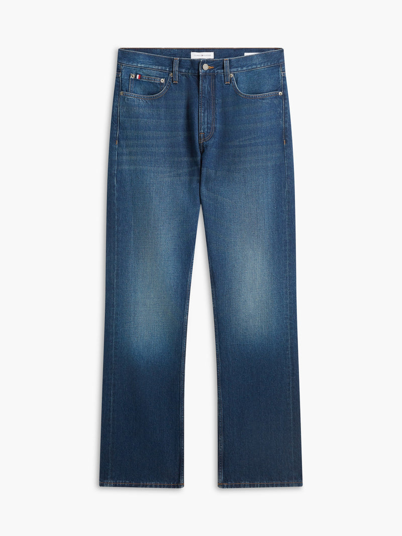 Men Warren Bootcut Boot Cut Dark Wash Jeans