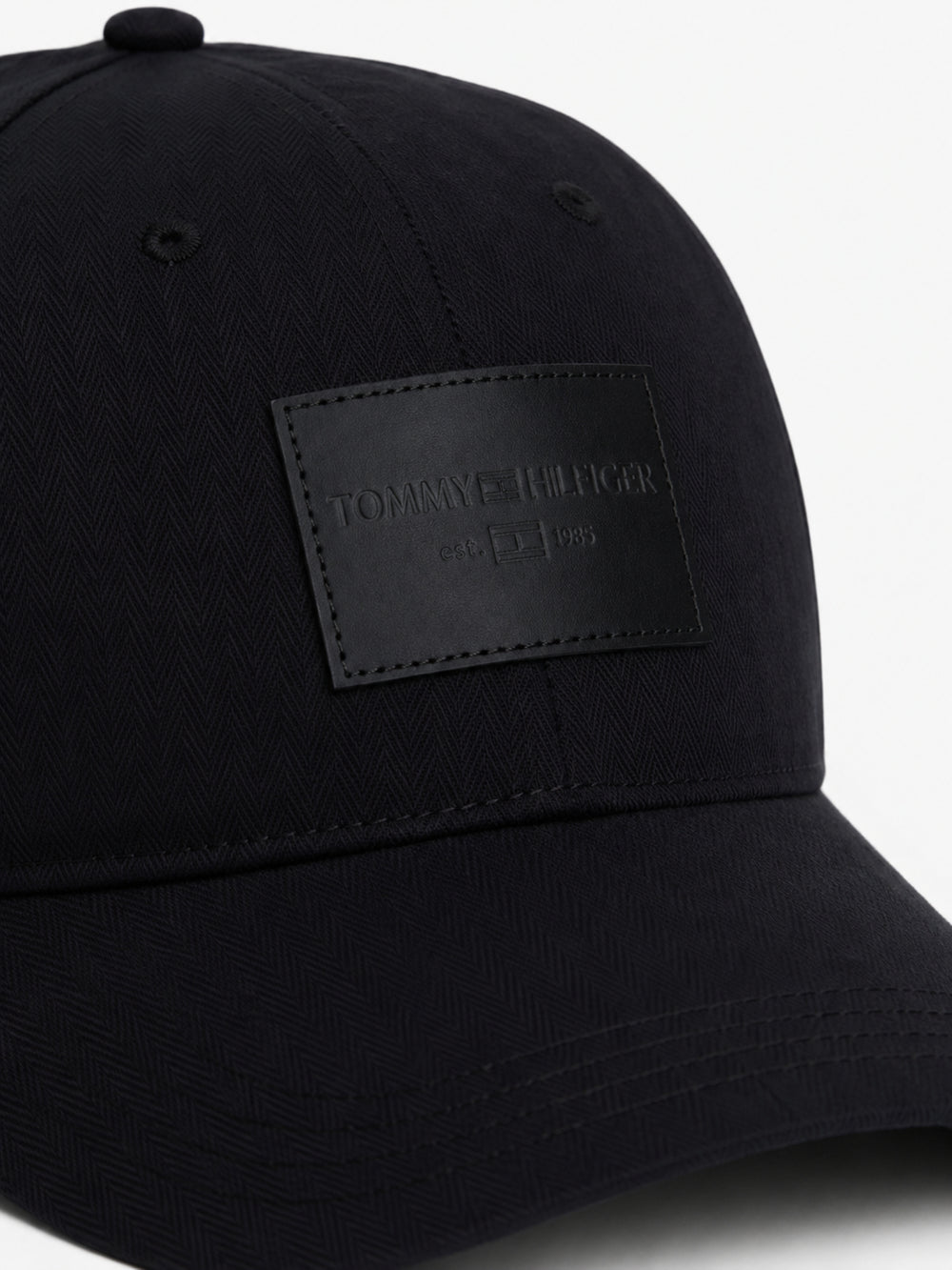 Leather Patch 6 Panel Cap