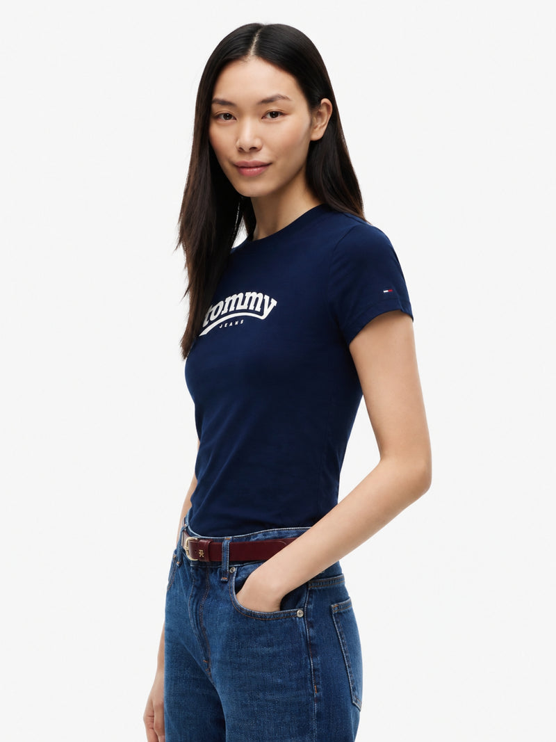 Solid Slim Fit Half Sleeve Cotton Jersey T-Shirt