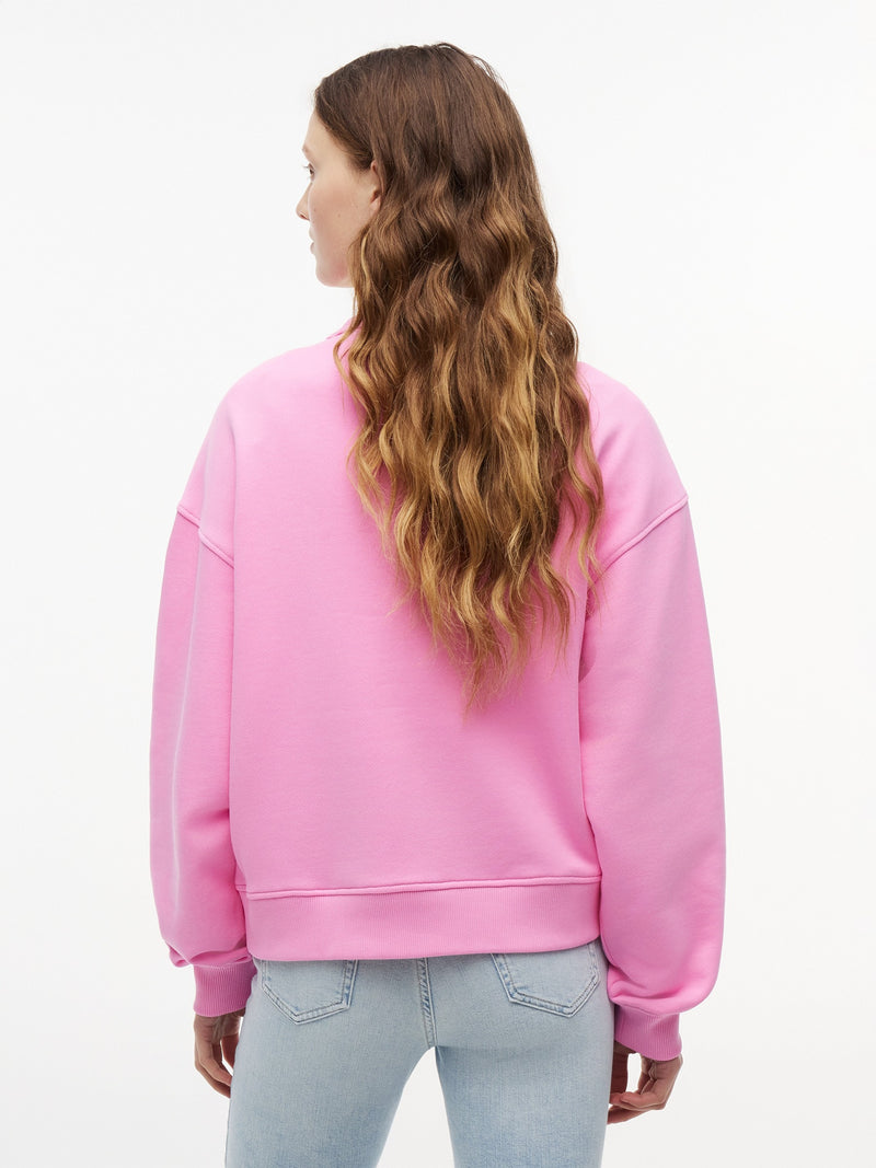 Relaxed Fit Terry Pullover