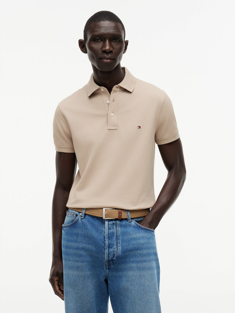 Slim Fit Solid Pique Polo