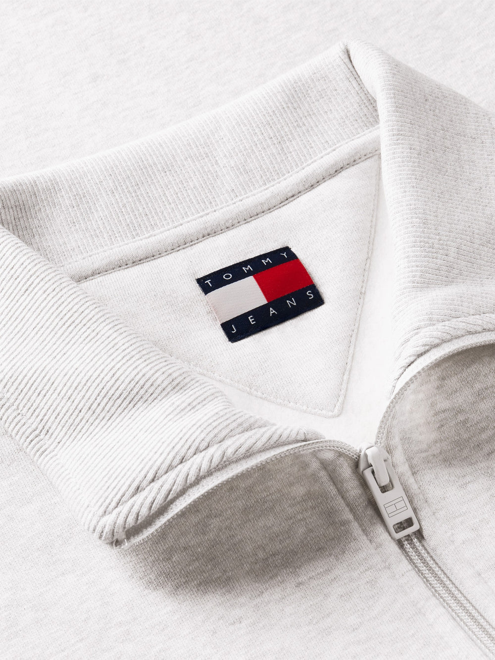 Regular Fit Brushed Fleece Quarter Zip Sweatshirt