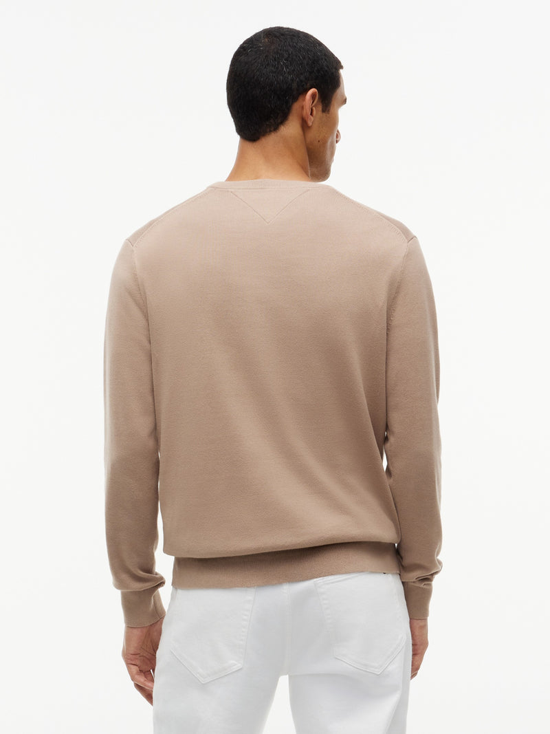 V Neck Solid Sweater