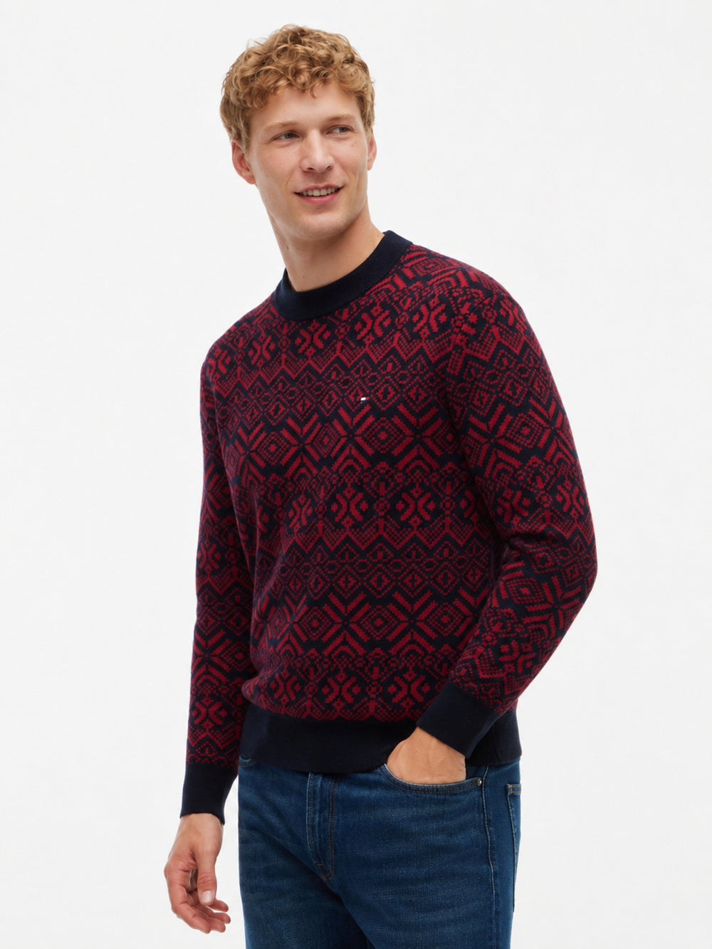 Relaxed Fit Fairisle Pullover