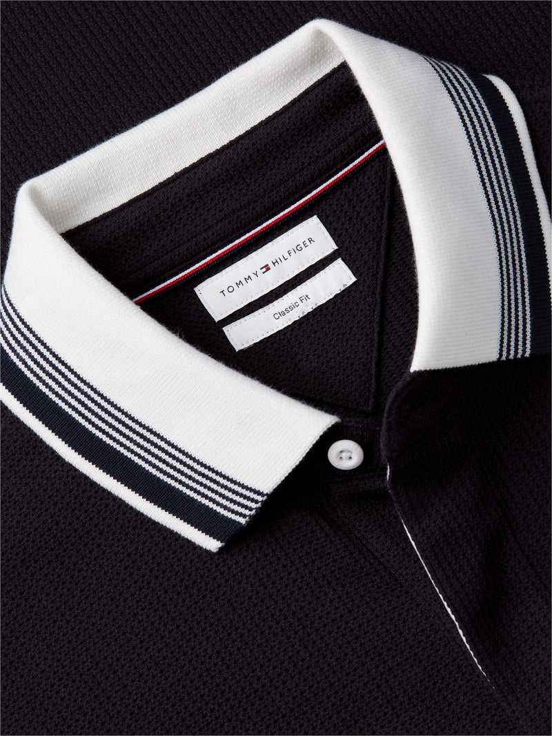 Regular Fit Textured Polo