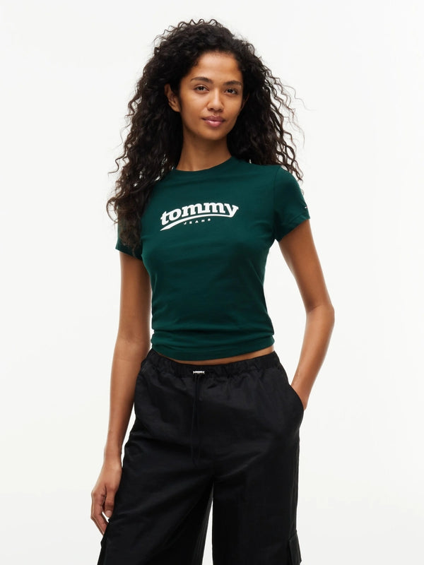 Solid Slim Fit Half Sleeve Cotton Jersey T-Shirt