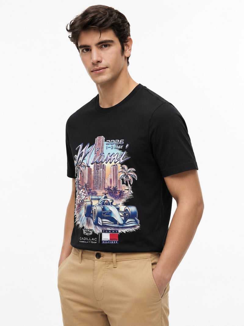 Regular Fit Graphic Print Tshirt