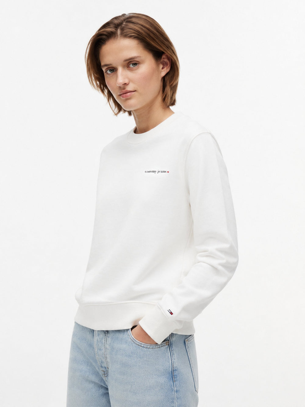 Relaxed Fit Terry Pullover