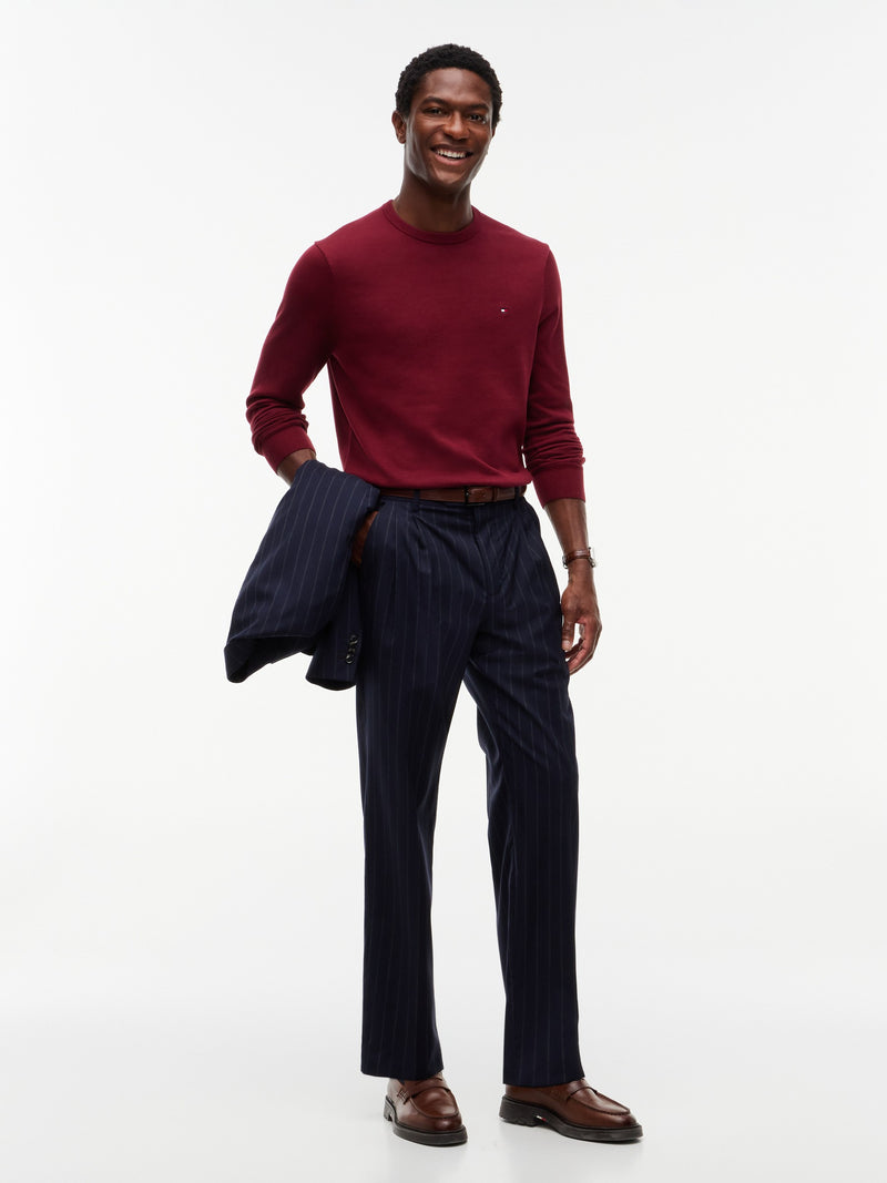 Crew Neck Basic Sweater