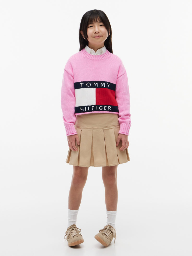 Kids Flag Logo Sweater
