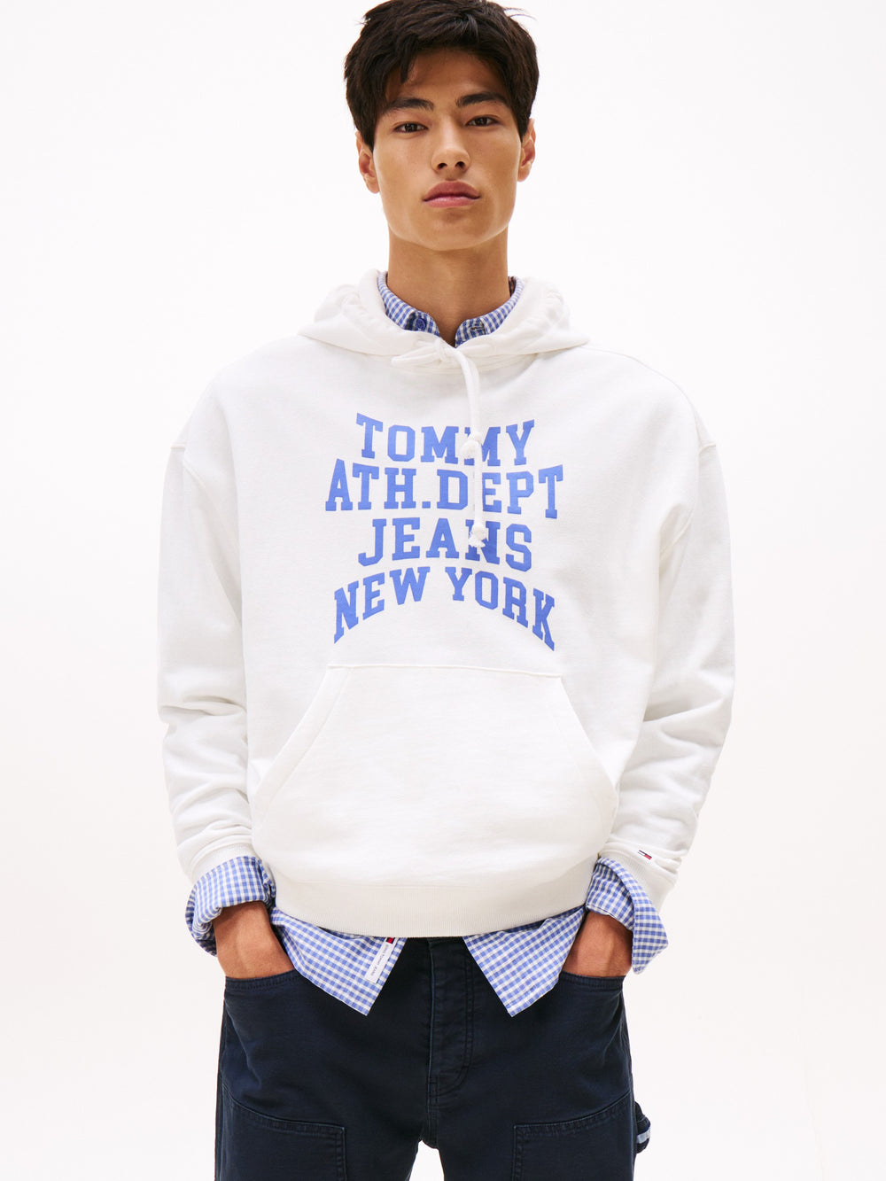90S Fit Terry Hooded Sweatshirt