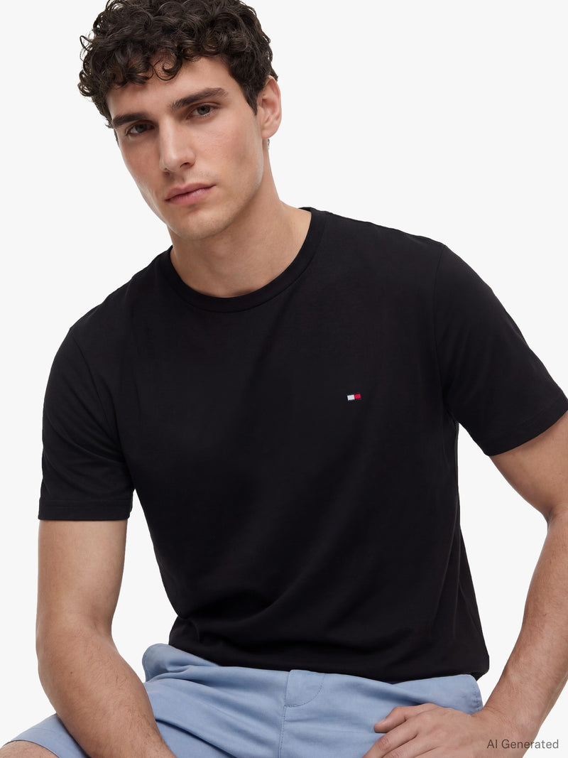 Regular Fit Slub Jersey Tshirt