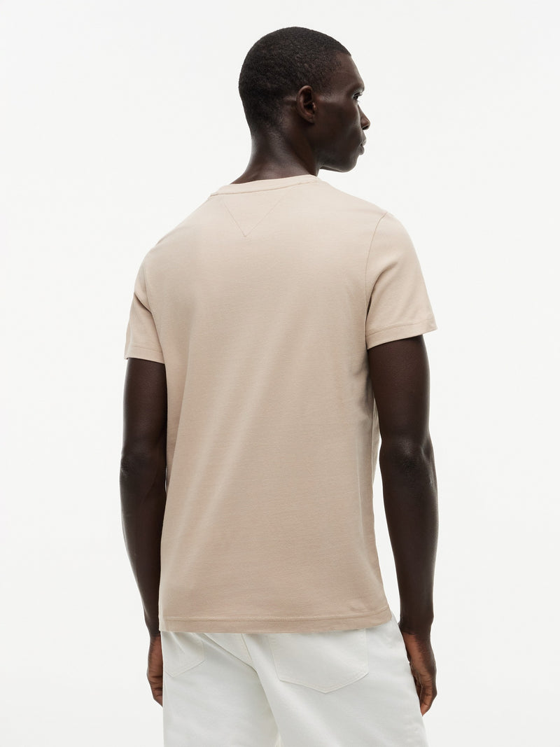 Slim Fit Chest Logo Jersey Tshirt