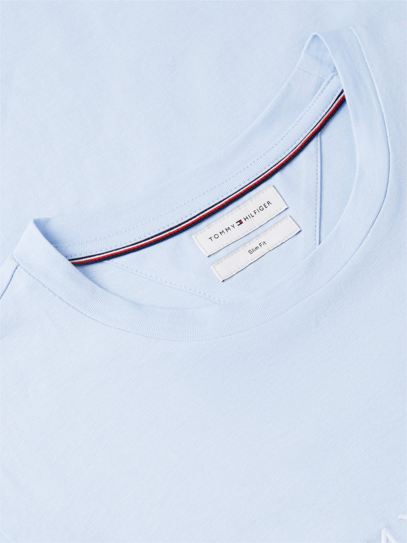 Slim Fit Chest Logo Jersey Tshirt