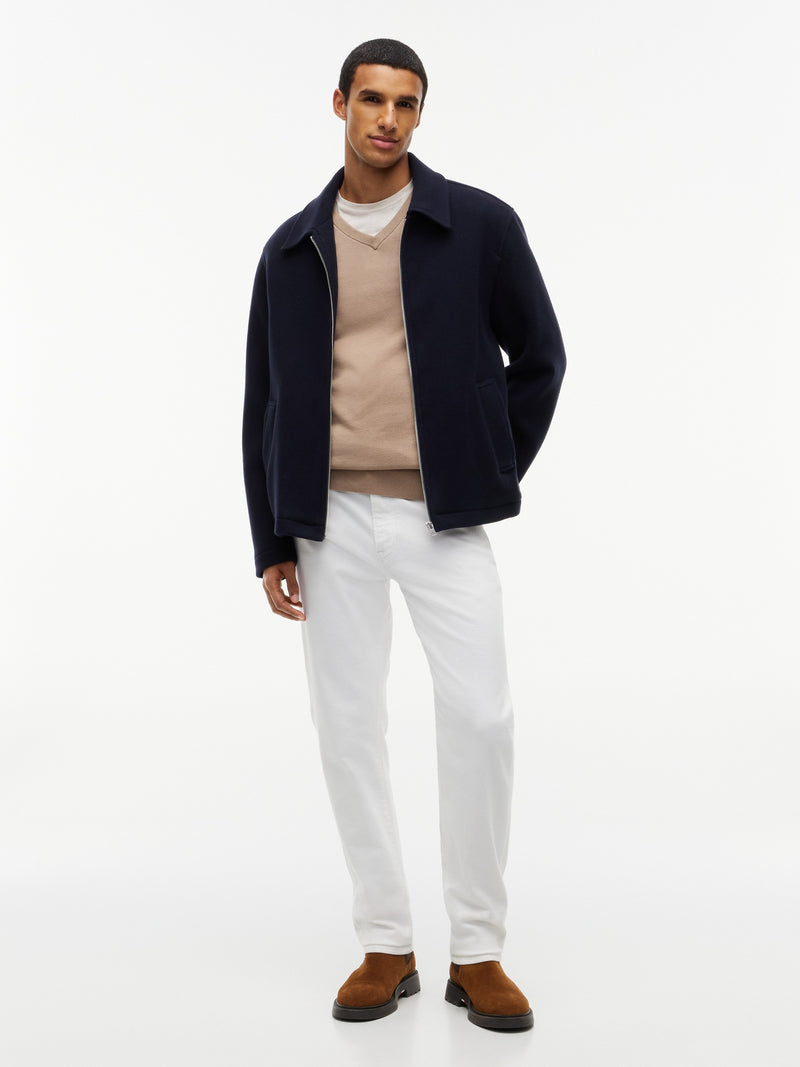 V Neck Solid Sweater