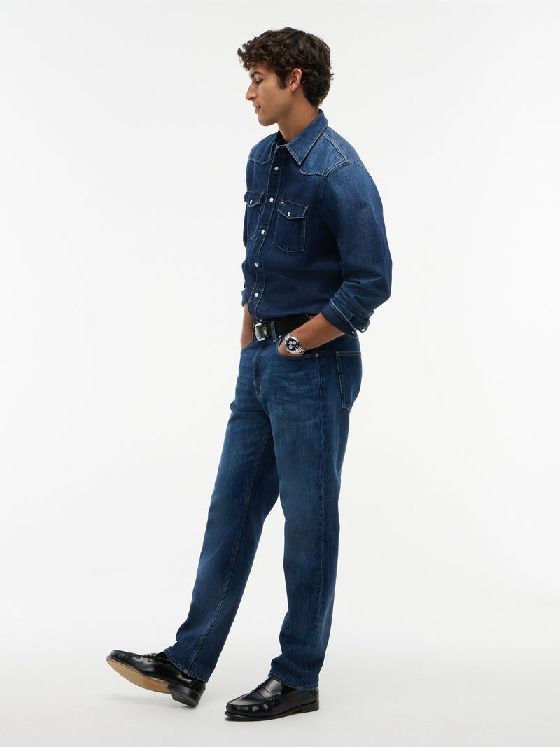 Ryan Slim Straight Dark Wash Jeans