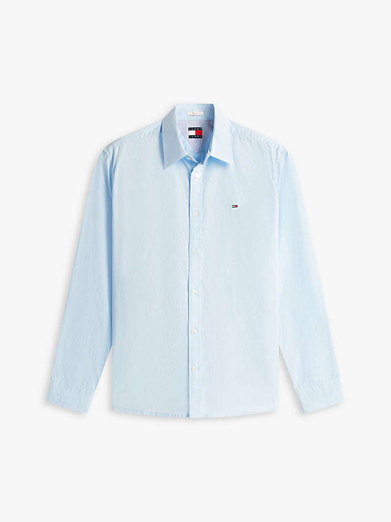 Regular Fit Solid Poplin Shirt