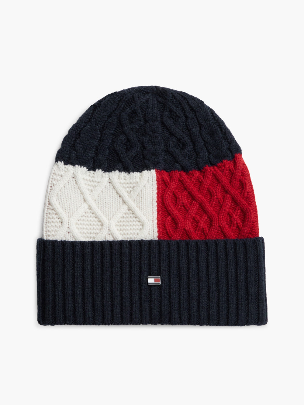 Flag Cable Beanie