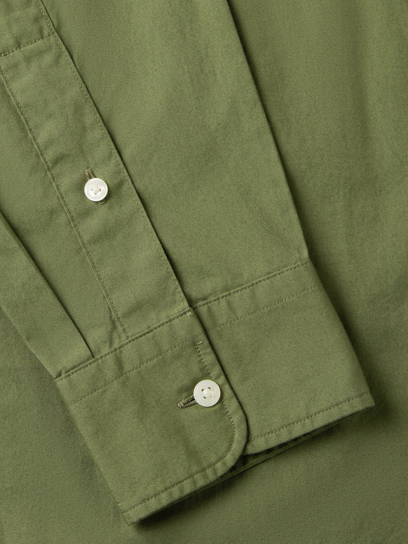 Regular Fit Solid Poplin Shirt