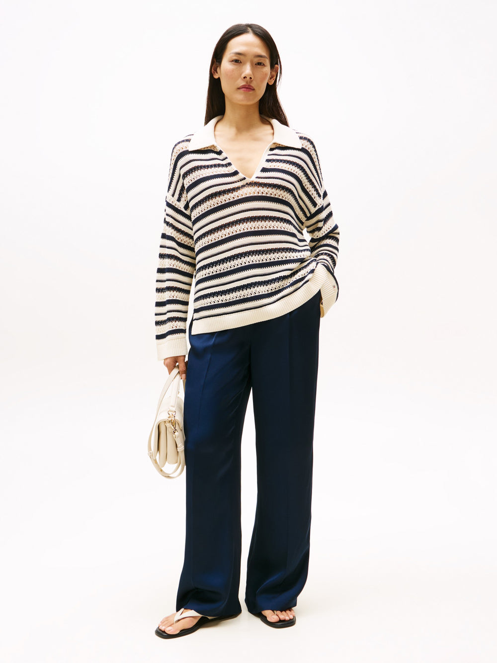 Women Solid Relaxed Straight Trouser