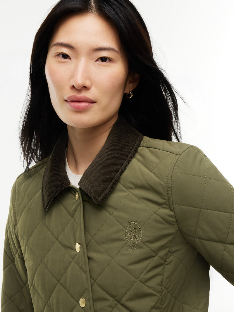 Slim Fit Quilted Jacket