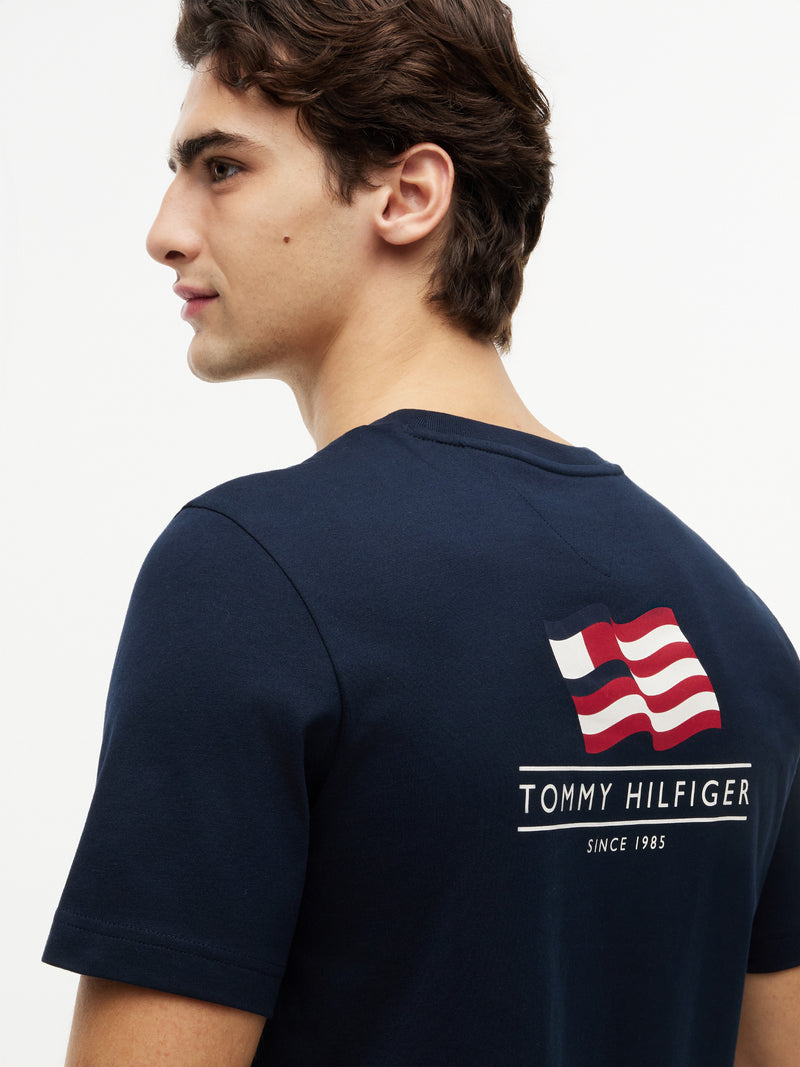 Regular Fit Back Print Tshirt
