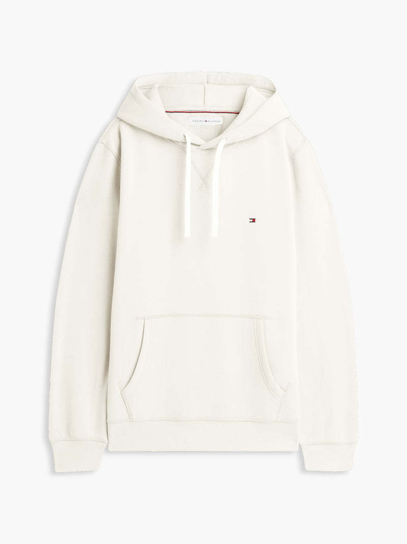 Zip Thru Solid Fleece Hoodie