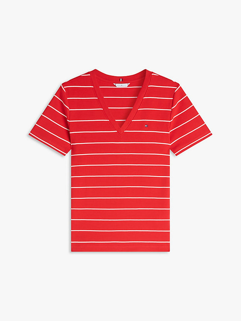 Stripe Slim Fit Half Sleeve Cody T-Shirt