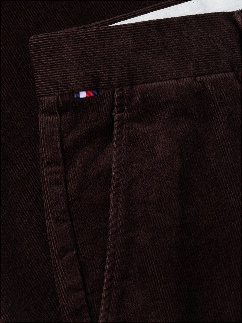 Denton Slim Straight Fit Corduroy Trouser