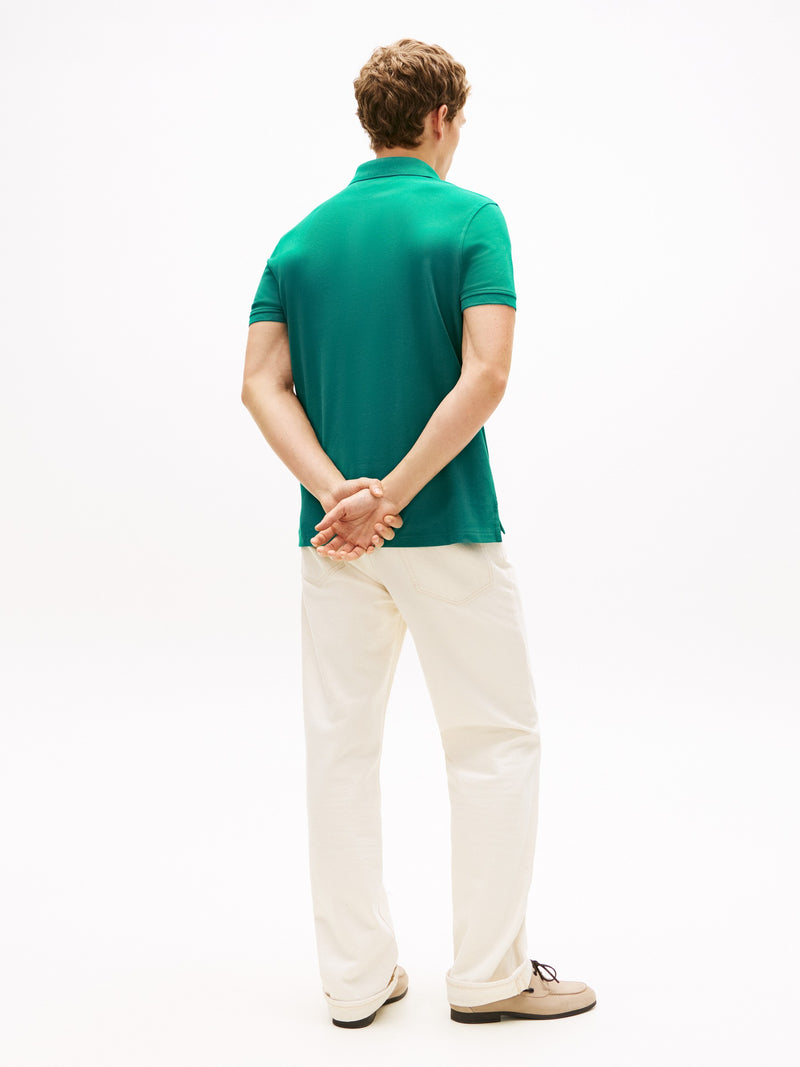 Regular Fit Solid Pique Polo
