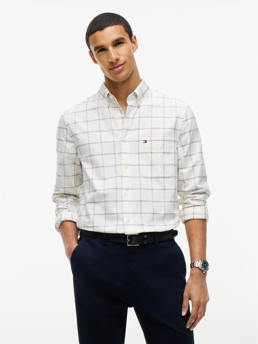 Regular Fit Check Oxford Shirt