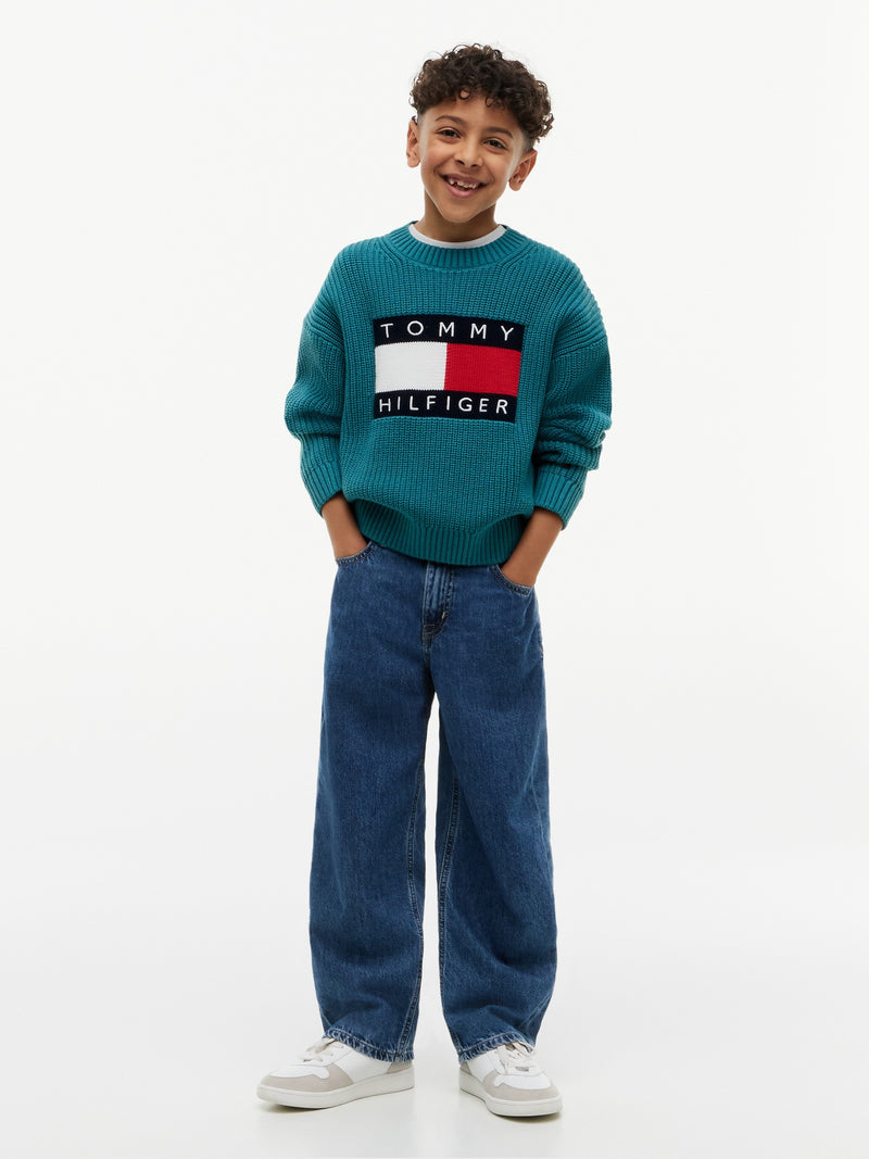 Kids Flag Logo Sweater