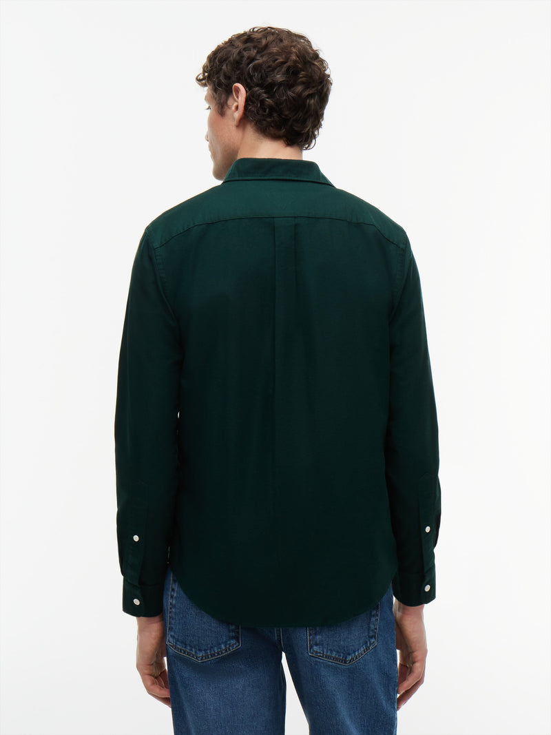 Regular Fit Solid Oxford Shirt