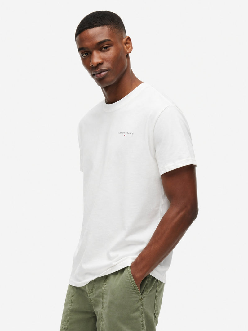 Slim Fit Linear Logo T-Shirt