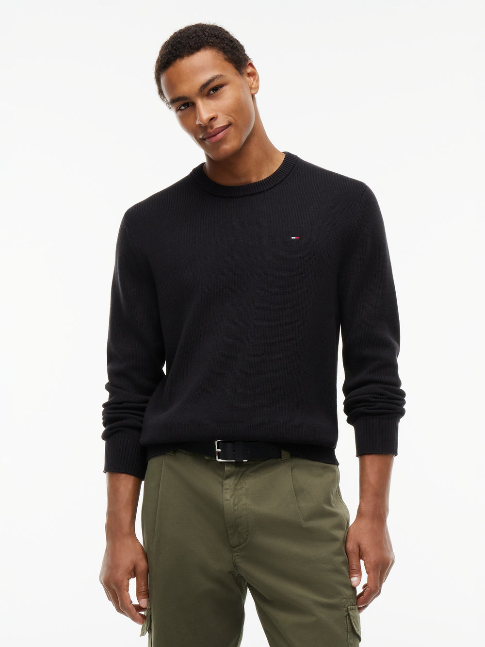 Slim Fit Essential Loose Knit Pullover