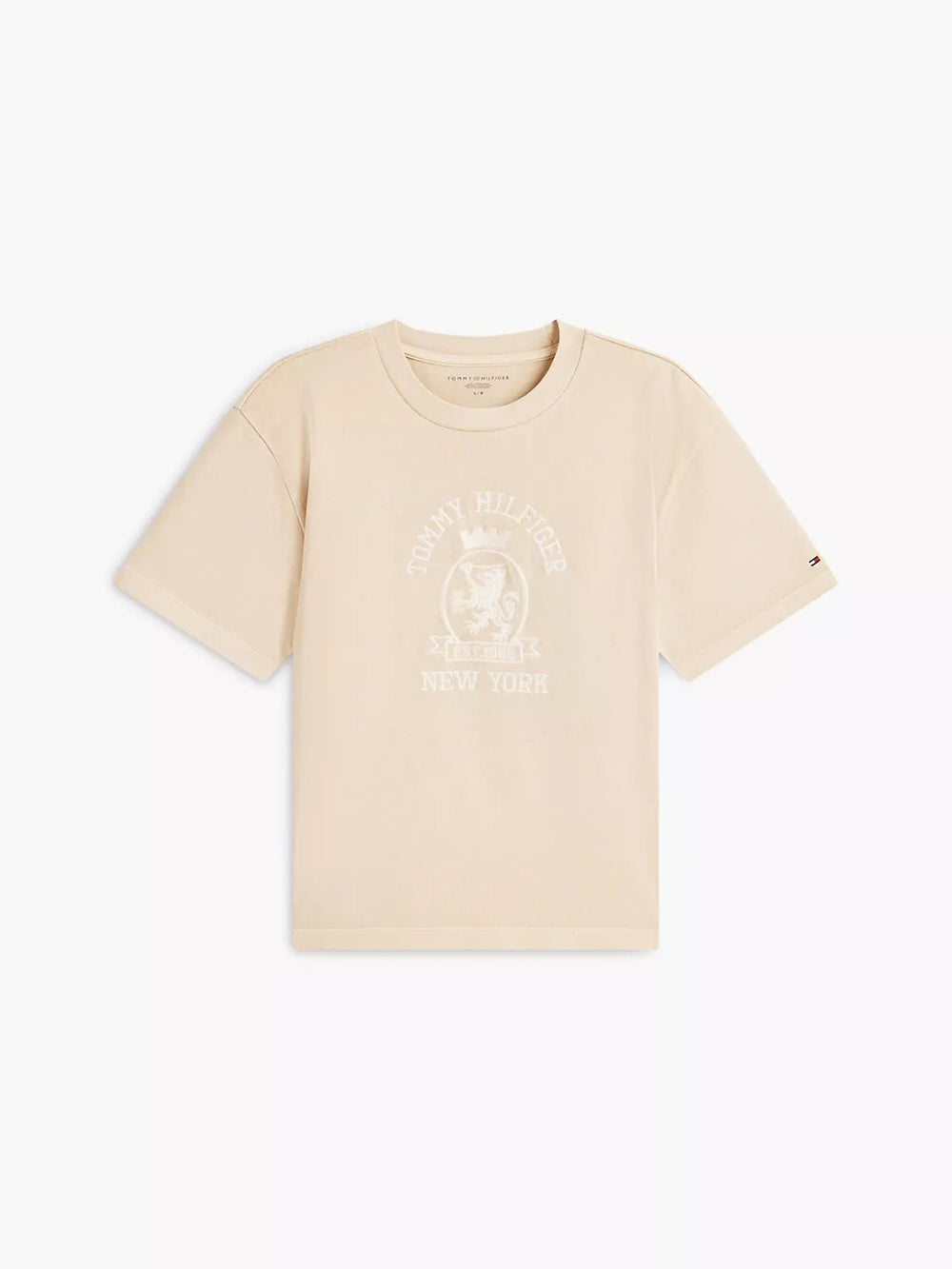 Solid Relaxed Fit Half Sleeve Cotton Jersey T-Shirt