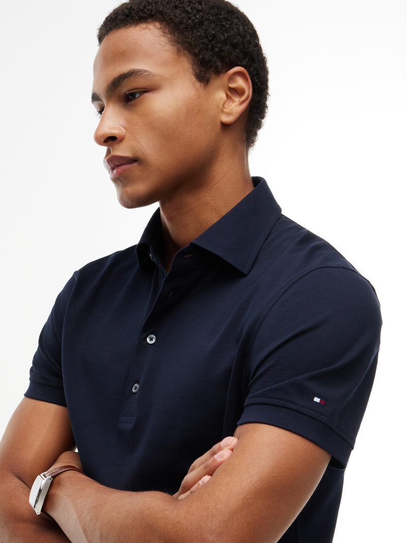 Regular Fit Solid Pique Polo