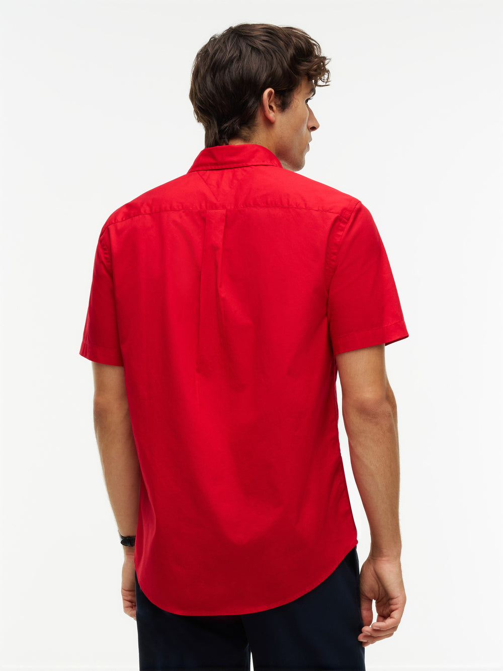 Regular Fit Solid Poplin Shirt