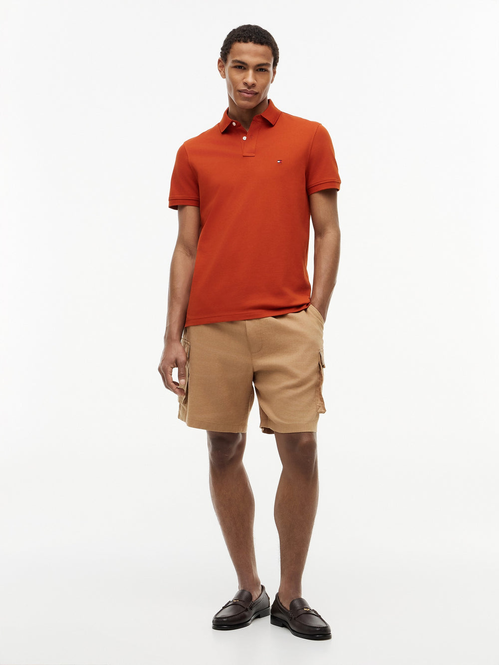 Regular Fit Solid Pique Polo